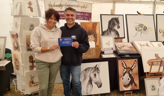 Celebrating Creativity and Success: Wendy Laverick Art Shines at Bucks County Show and Returns to Chepstow!