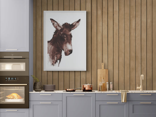 Brown Donkey new piece of art image 0