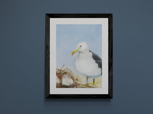 Framed Print Sophie the Seagull image 2