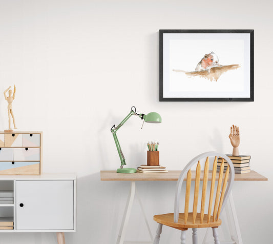 Framed Print Charlie the Guinea Pig image 2