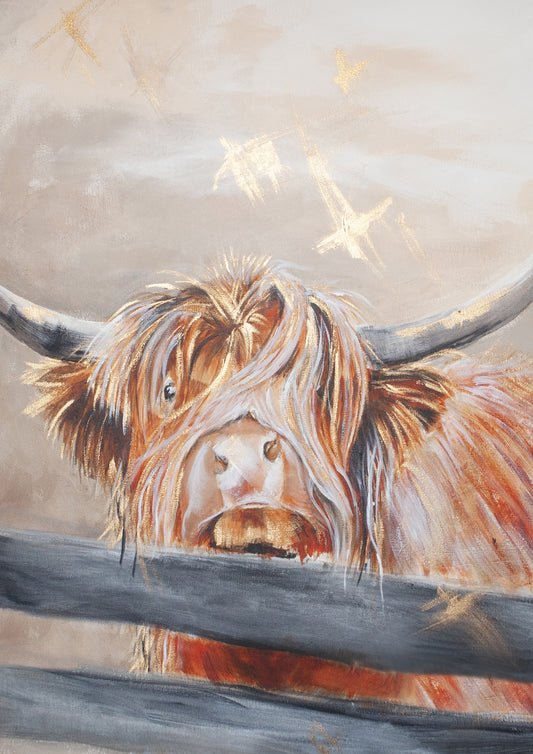 Framed Print Gordon the Highland Cow image 1