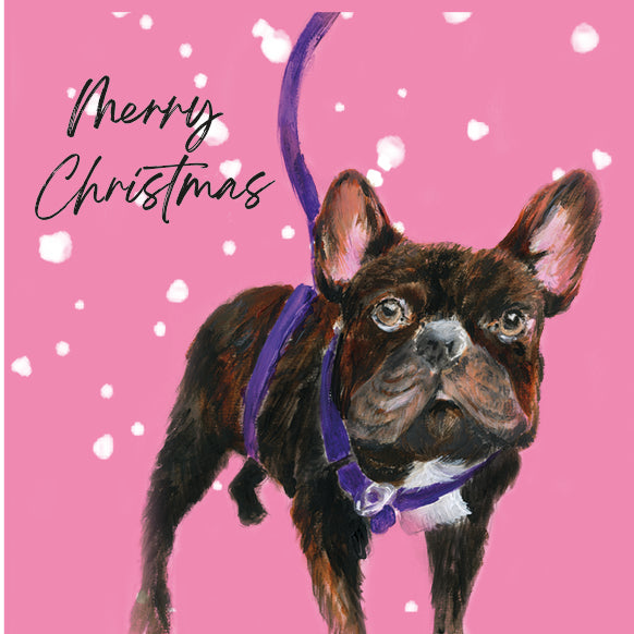 Set of 5 Christmas Cards Pet Dogs image 4