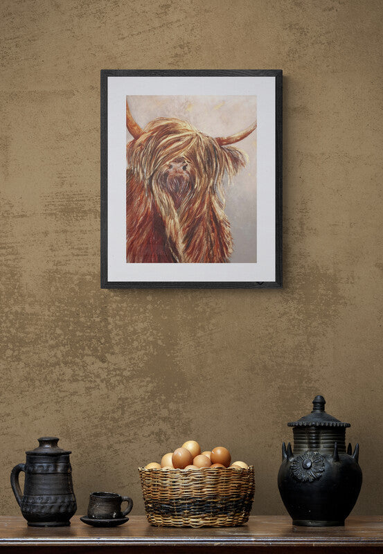 Framed Print Hamish the Highland Cow image 4