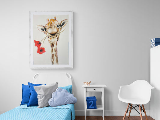 Framed Print Felicity the Giraffe image 1
