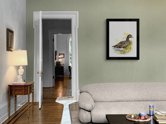 Framed Print Faye the Goose image 2