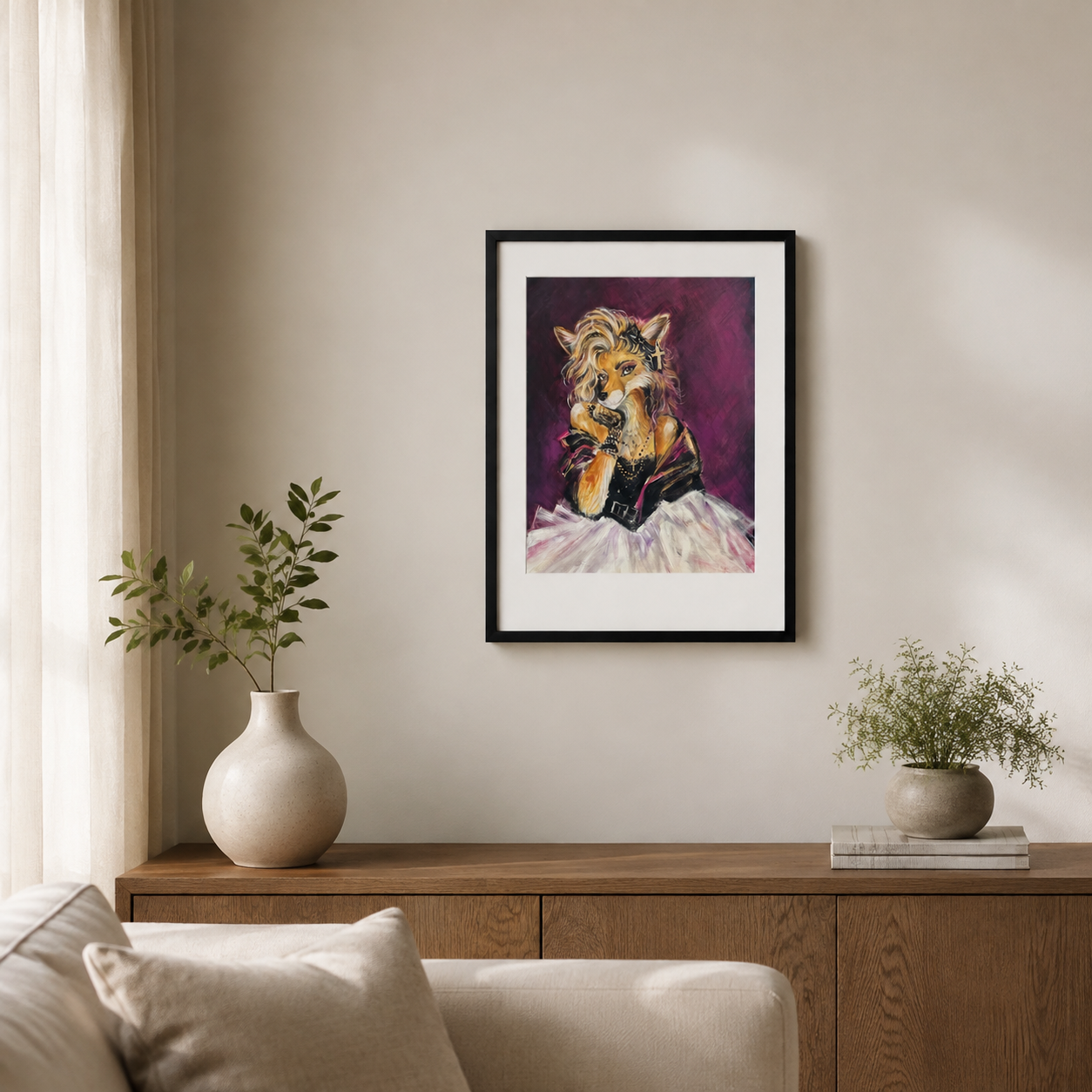 Material Girl – Signed A3 Fine Art Print