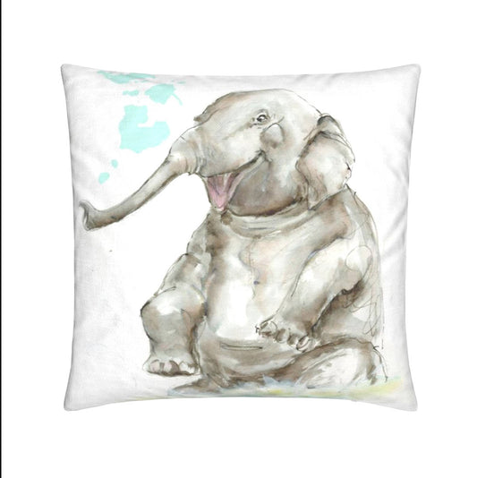 Baby Elephant Nursery Cushion