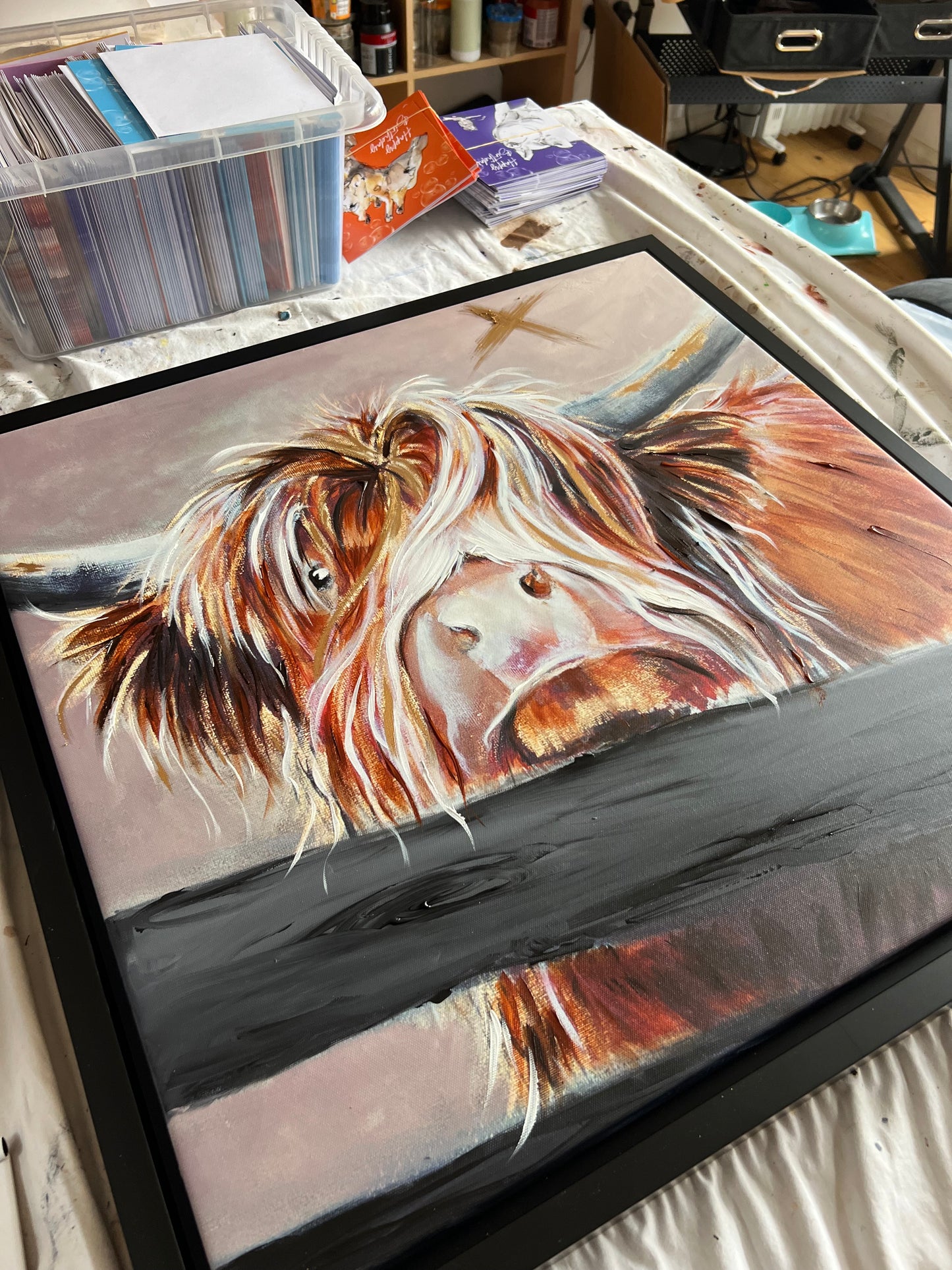 Limited Edition Canvas Print Gordon the Highland Cow