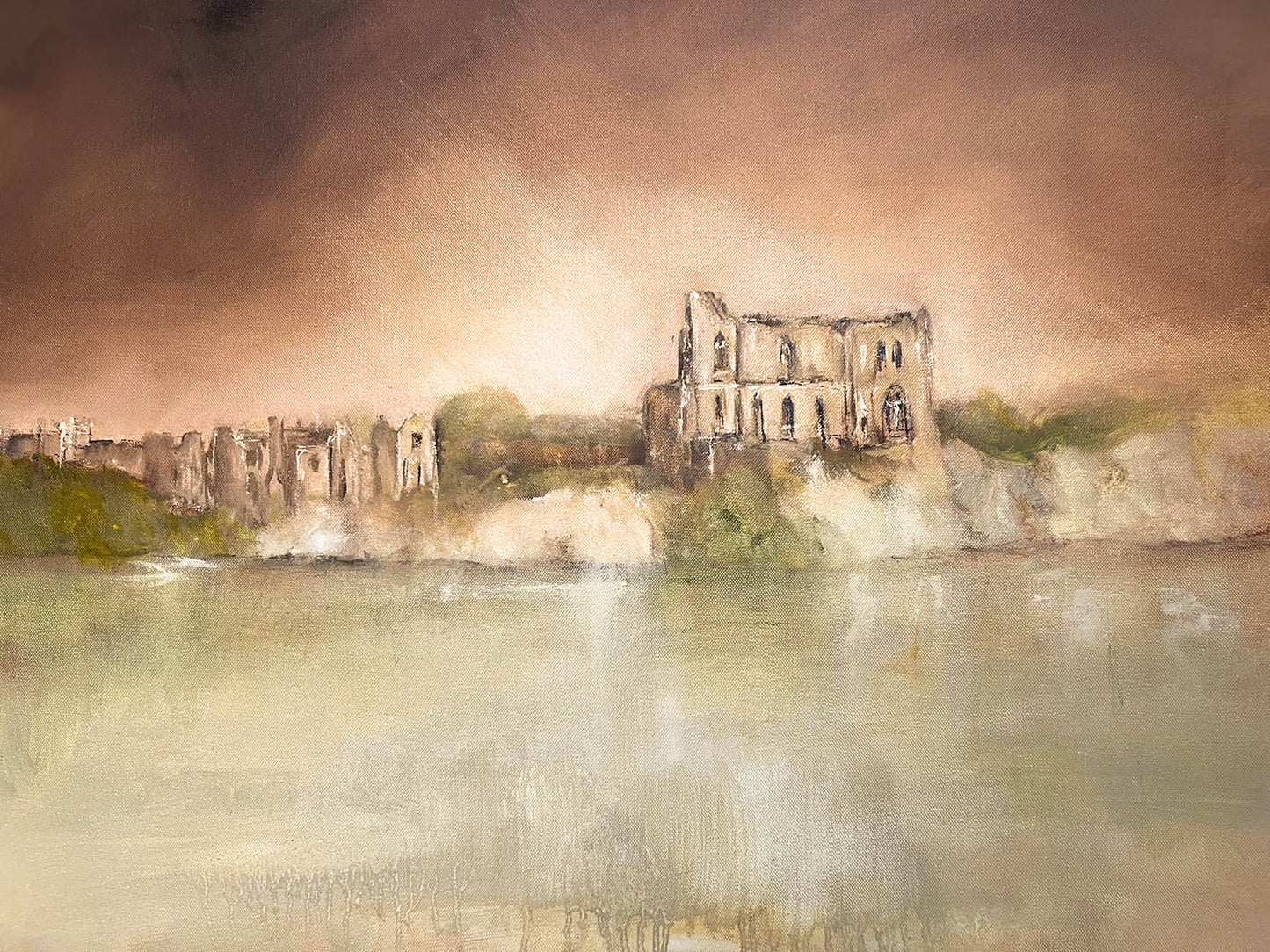 Light Over Chepstow Castle