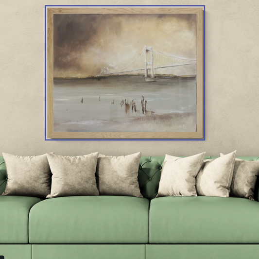 Light Over the Severn Bridge
