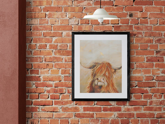 Framed Print Eleanor the Highland Cow image 2