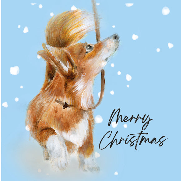 Set of 5 Christmas Cards Pet Dogs image 3