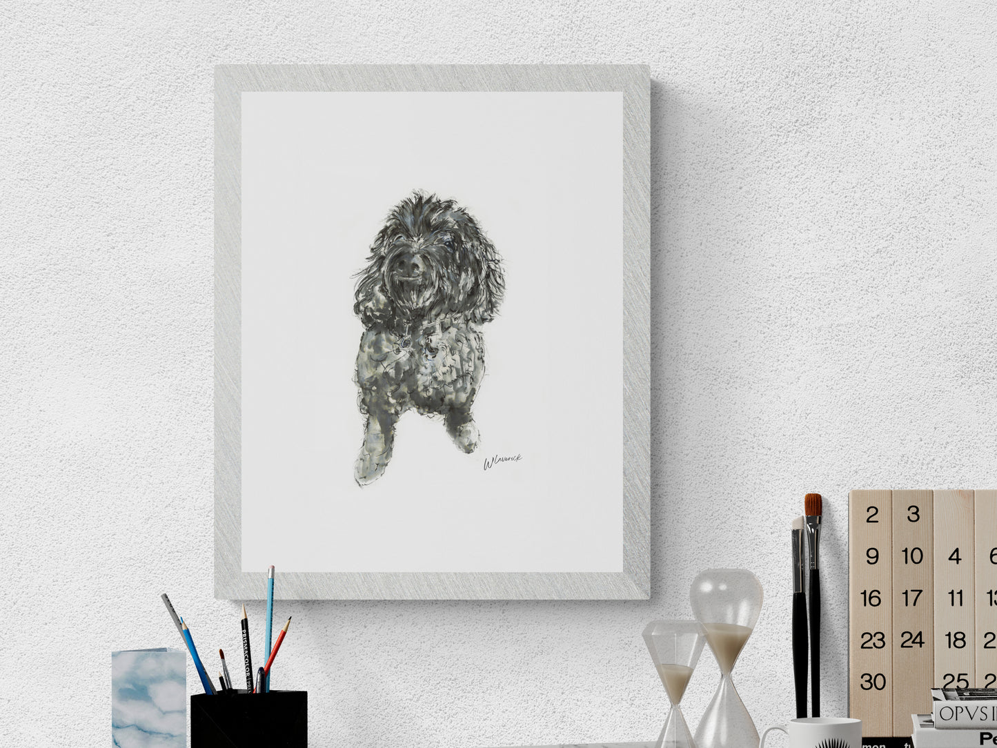 Framed Print of Daisy the Cookapoo image 5
