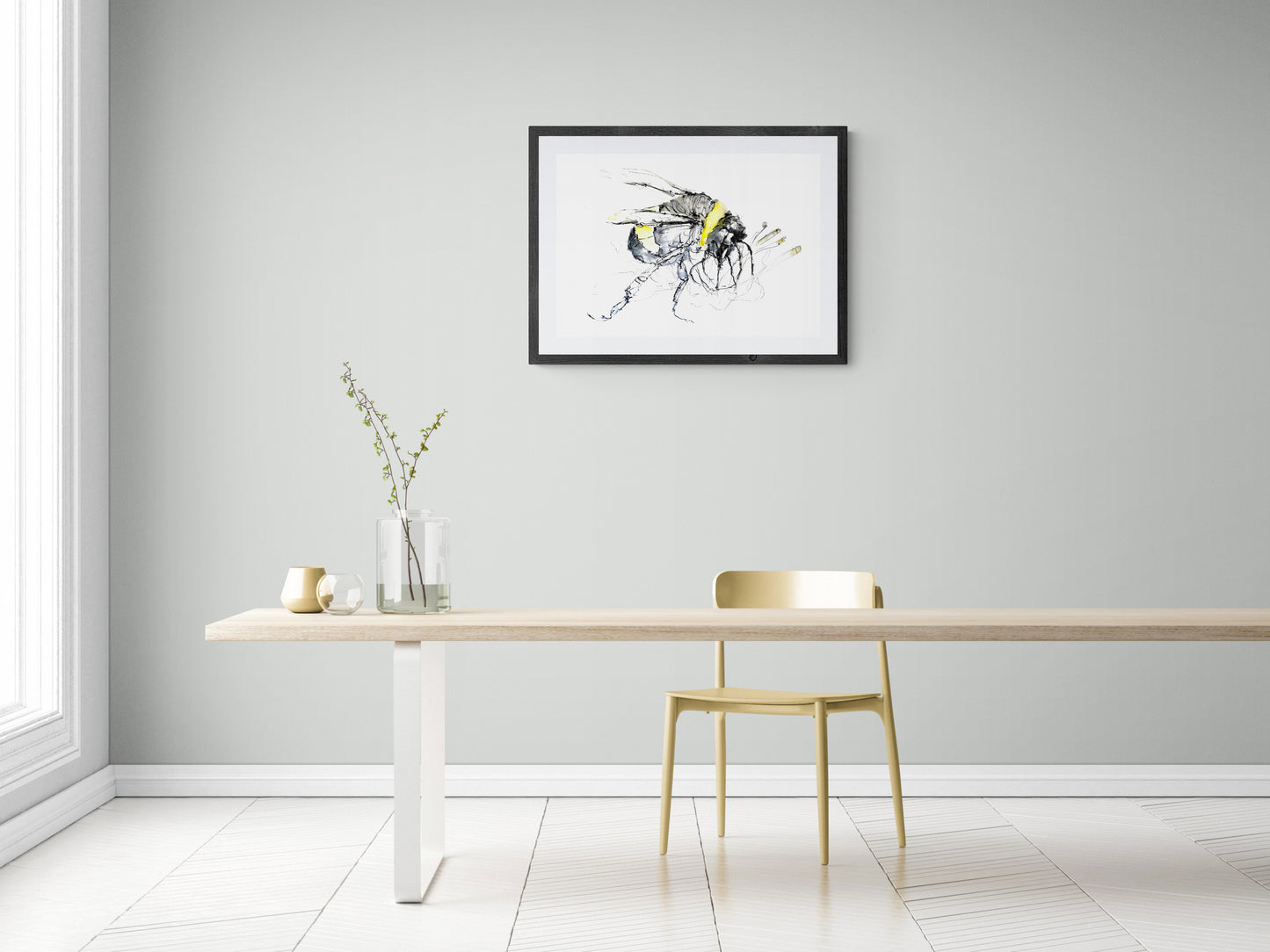 Framed Print Bertie the Bumble Bee image 0