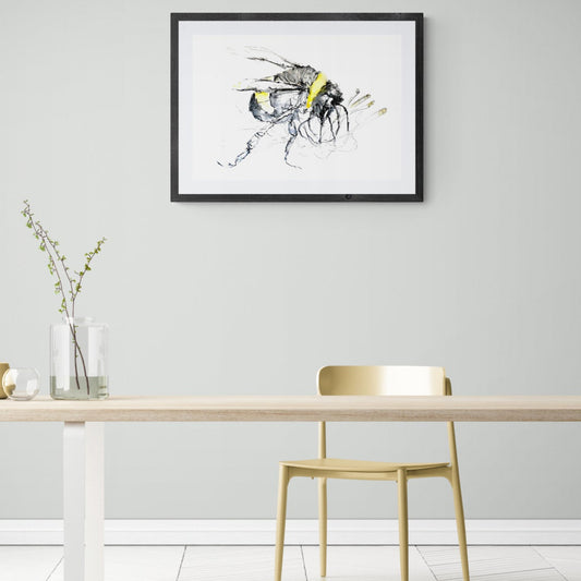 Framed Print Bertie the Bumble Bee image 0
