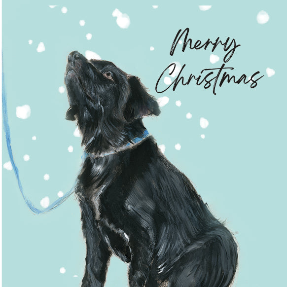 Set of 5 Christmas Cards Pet Dogs image 2