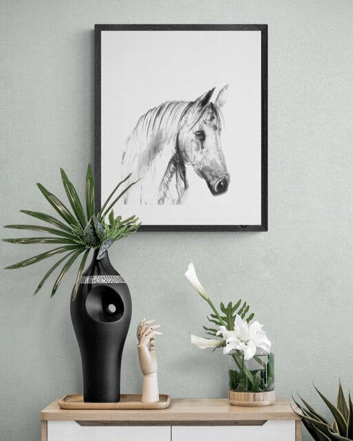 Framed Print Emma the Horse image 2