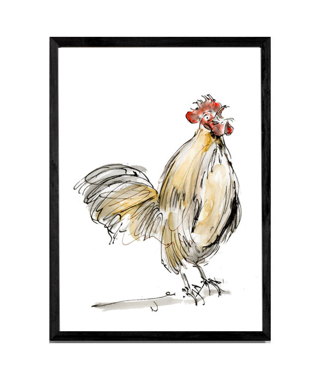 Limited Edition Canvas Print Gregory the Cockerel image 0