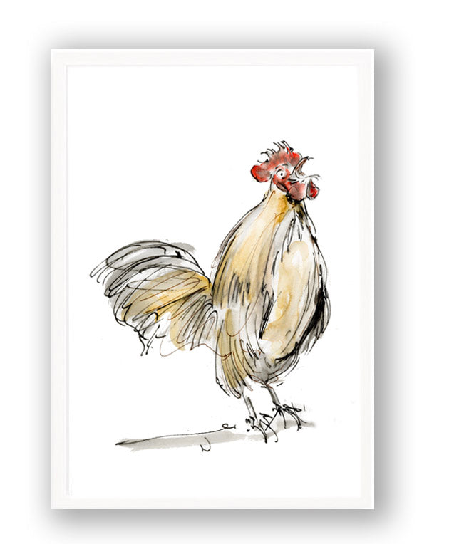 Limited Edition Canvas Print Gregory the Cockerel image 4