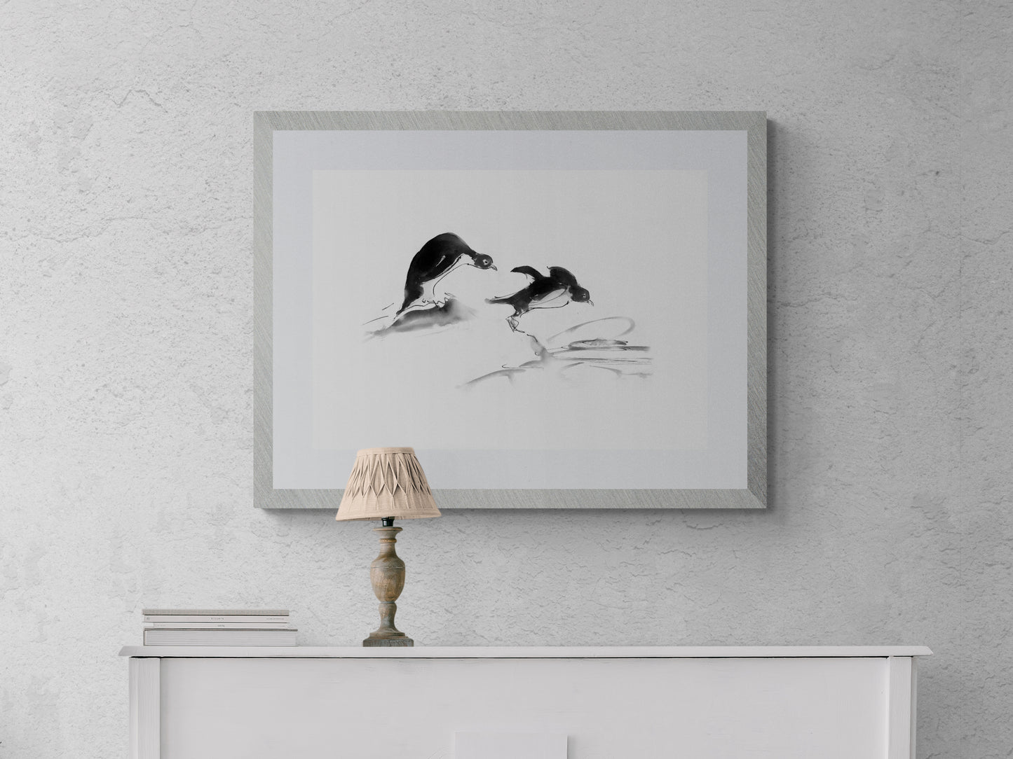 Framed Print Penguins Betty & Mojo image 2