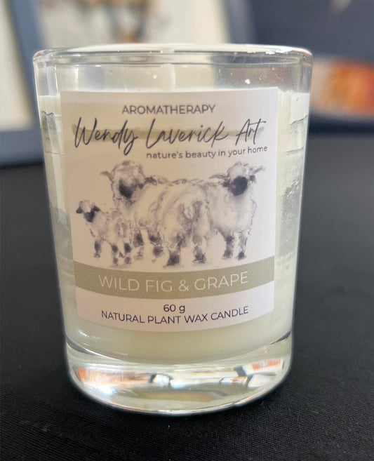 Black Nose Sheep | Wild Fig & Grape Candle: Aromatherapy for Relaxation