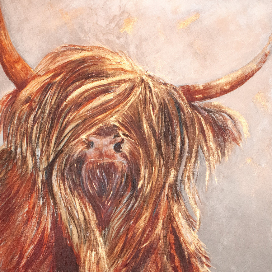Set of 5 Greeting Cards Highland Cows image 1