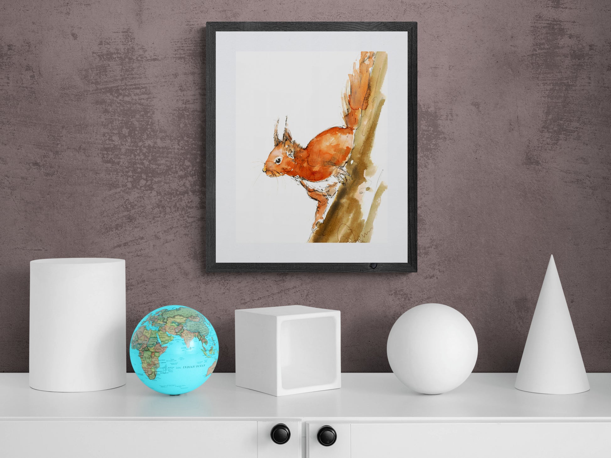 Framed Print Hanna the Squirrel image 0