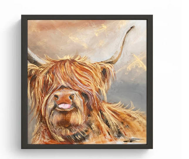 Limited Edition Canvas Print Duncan the Highland Cow image 3