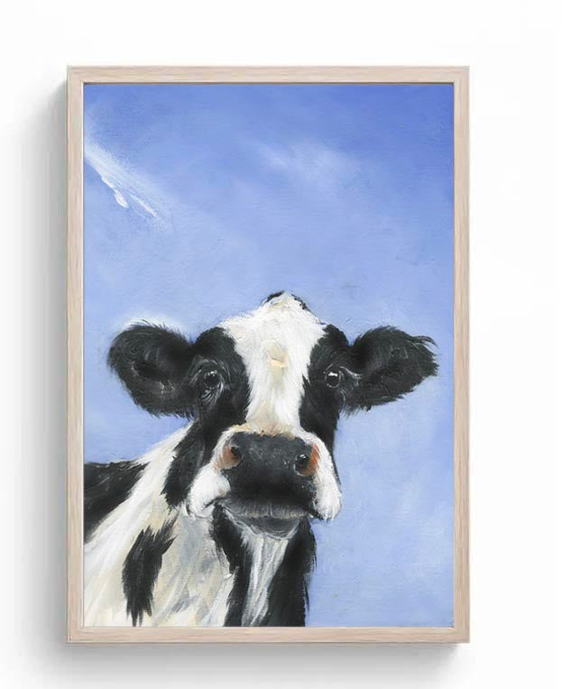 Limited Edition Canvas Print Doris the Friesian Cow image 3