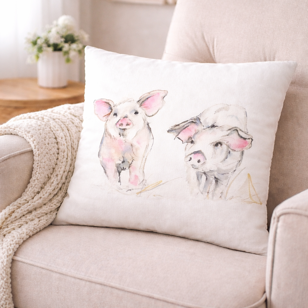 Little Piglets Nursery Cushion