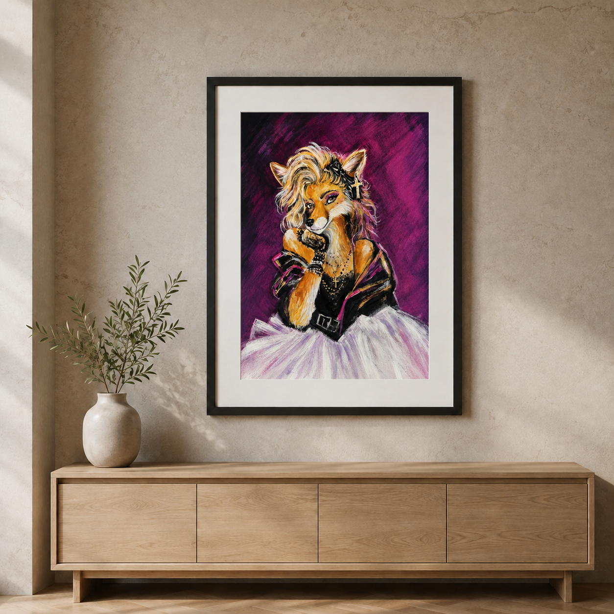 Material Girl – A2 Limited Edition Fine Art Print