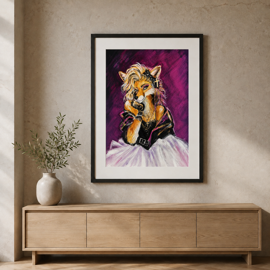 Material Girl – A2 Limited Edition Fine Art Print
