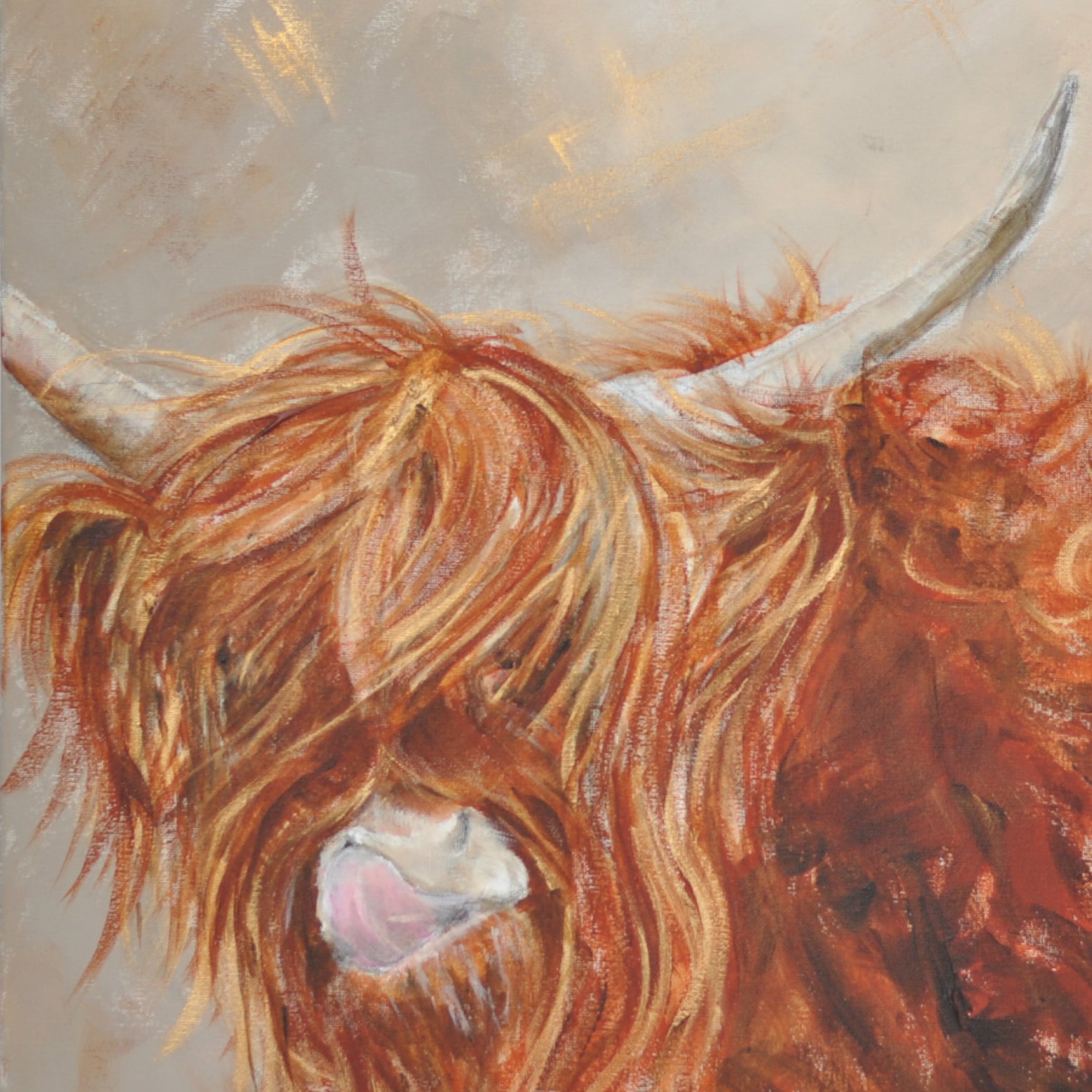 Set of 5 Greeting Cards Highland Cows image 5