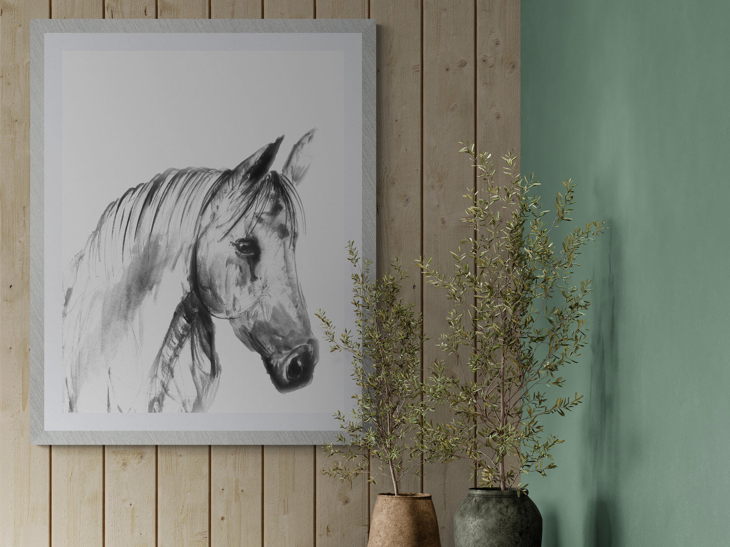 Framed Print Emma the Horse image 5