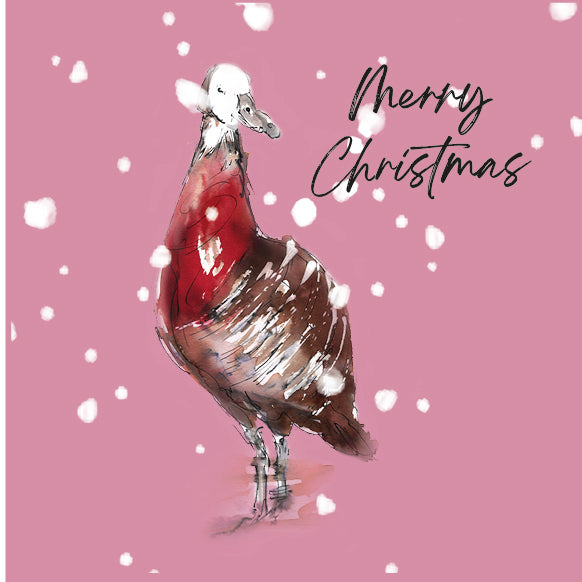Set of 5 Christmas Cards Farmyard Animals image 2