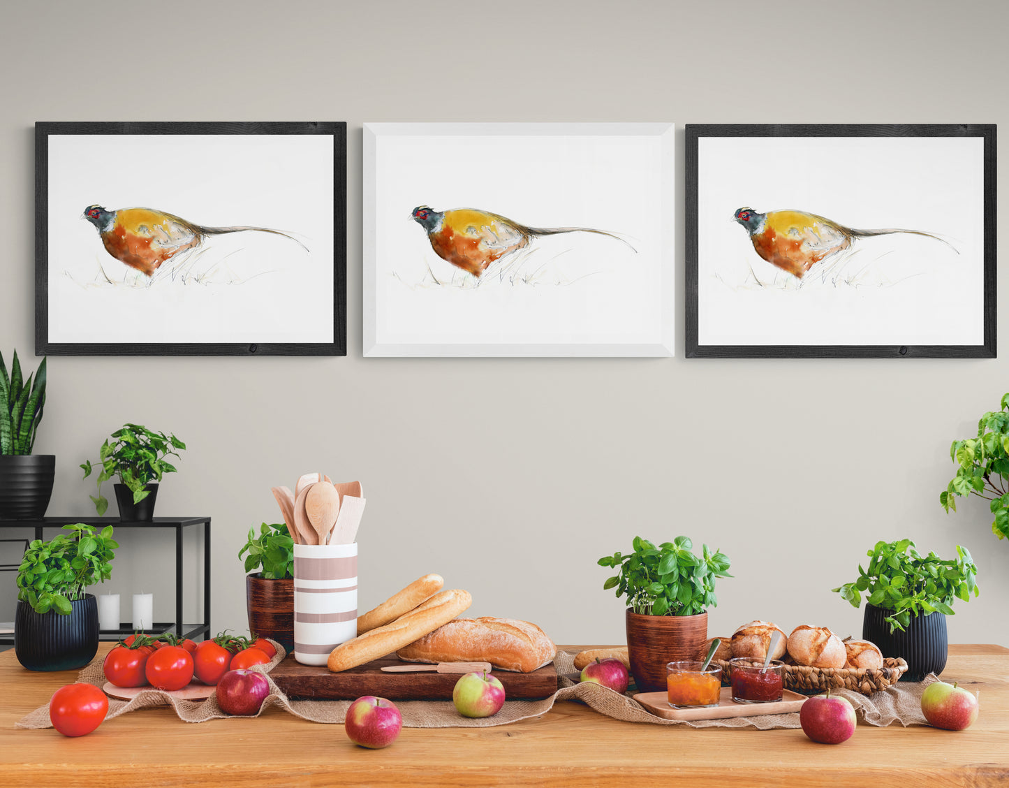 Framed Print Pheasant image 2