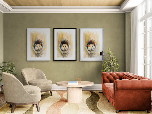 Framed Print Lewis the Dormouse image 0