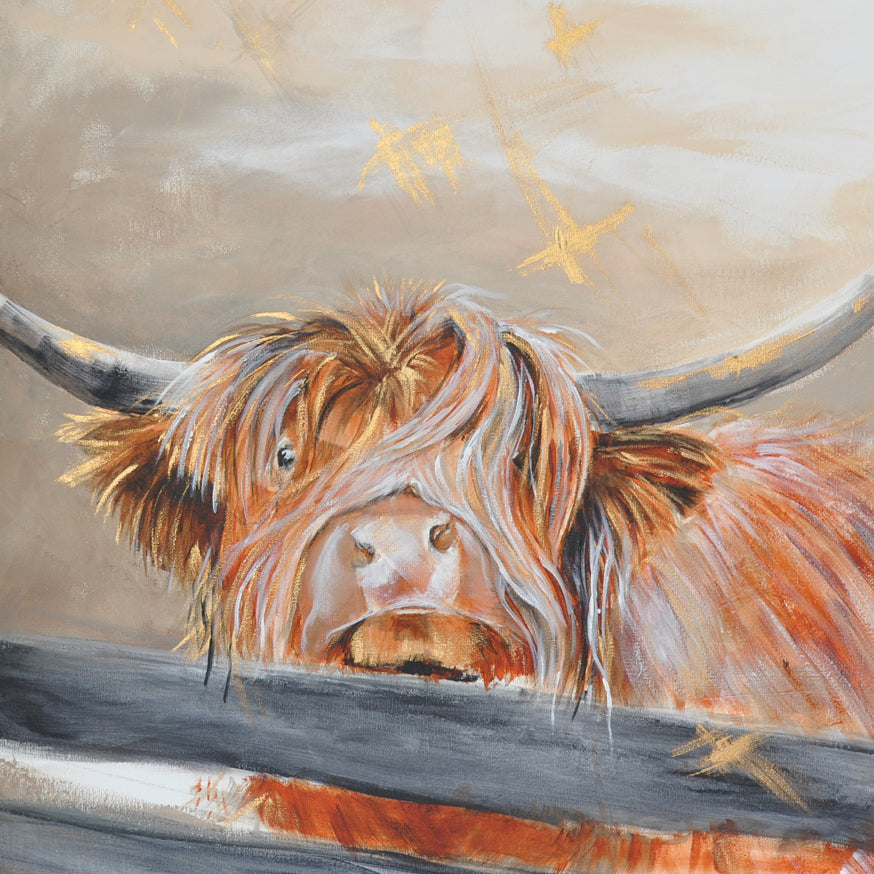 Set of 5 Greeting Cards Highland Cows image 2