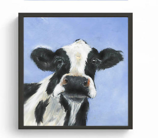 Limited Edition Canvas Print Doris the Friesian Cow image 0