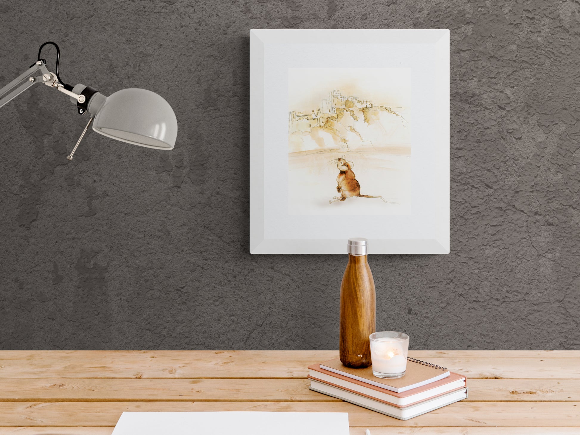 Framed Print of the Chepstow Mouse image 0