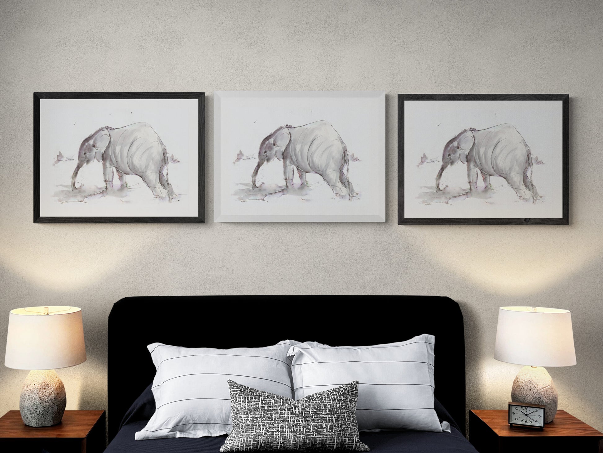 Framed Print Ellie the Elephant image 2