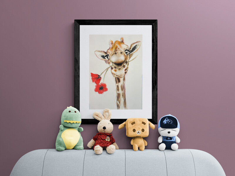 Framed Print Felicity the Giraffe image 0