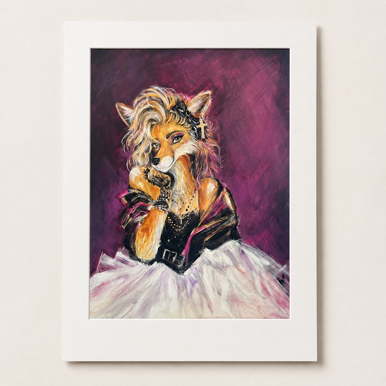 Material Girl – Signed A3 Fine Art Print
