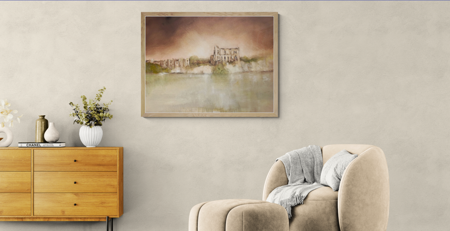 Light Over Chepstow Castle