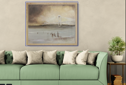 Light Over the Severn Bridge