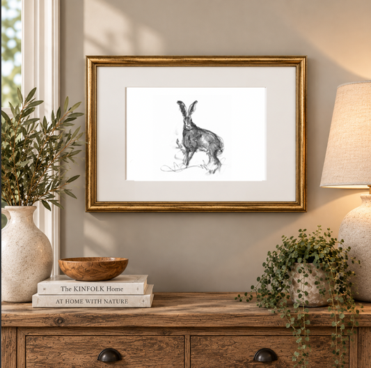Standing Proud – Hare Fine Art Print