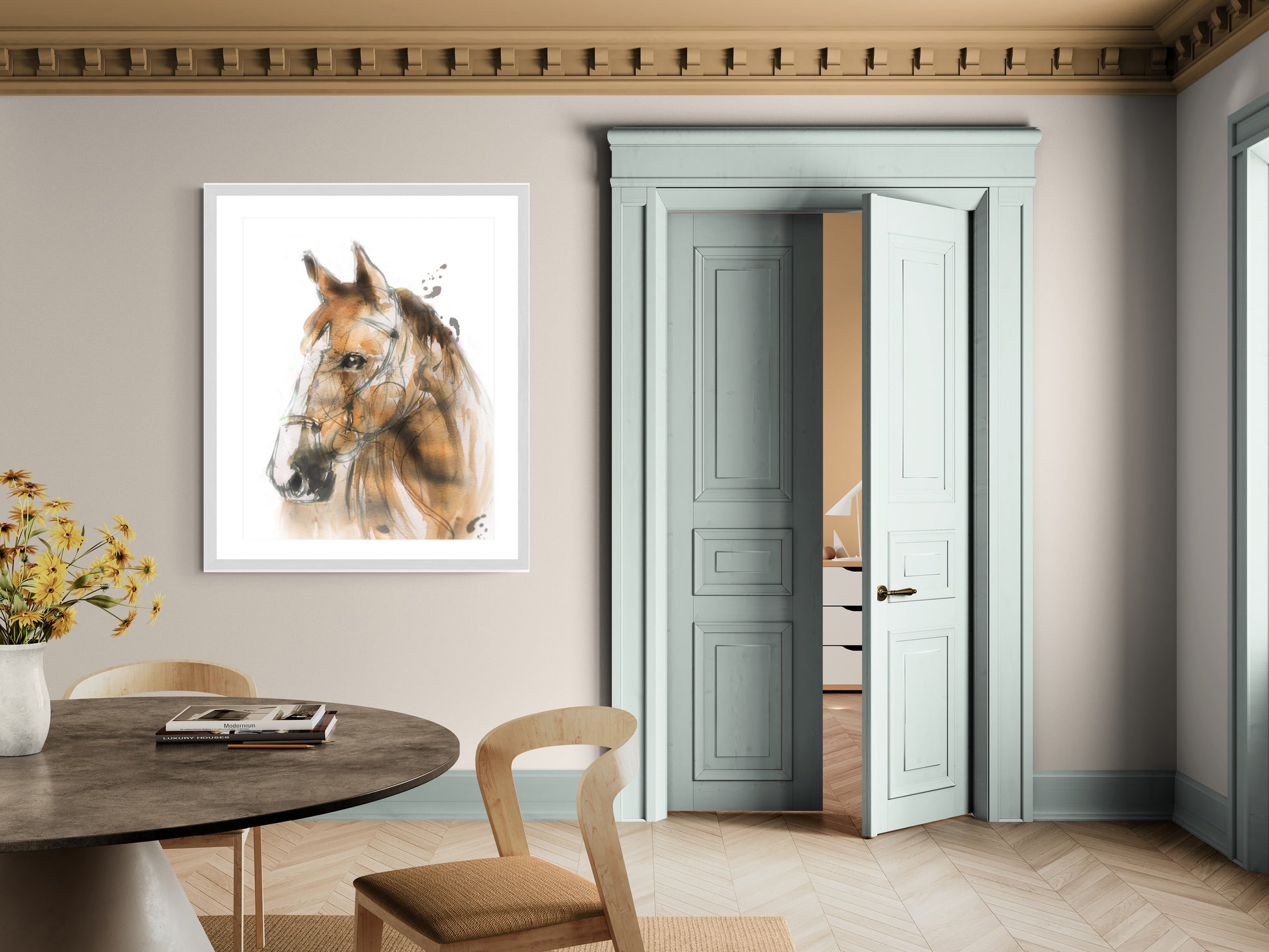 Framed Print Cookie the Horse image 0