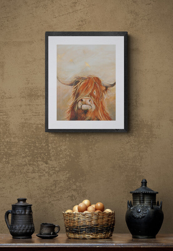 Framed Print Eleanor the Highland Cow image 4