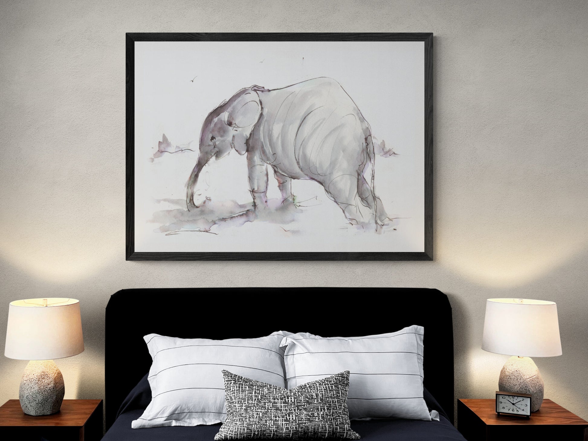 Framed Print Ellie the Elephant image 0