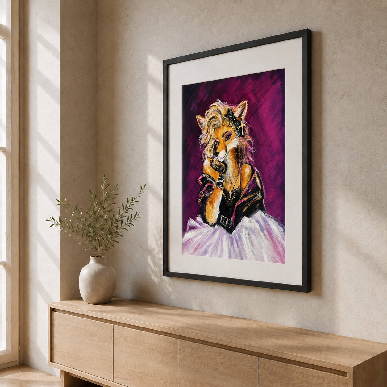 Material Girl – A2 Limited Edition Fine Art Print